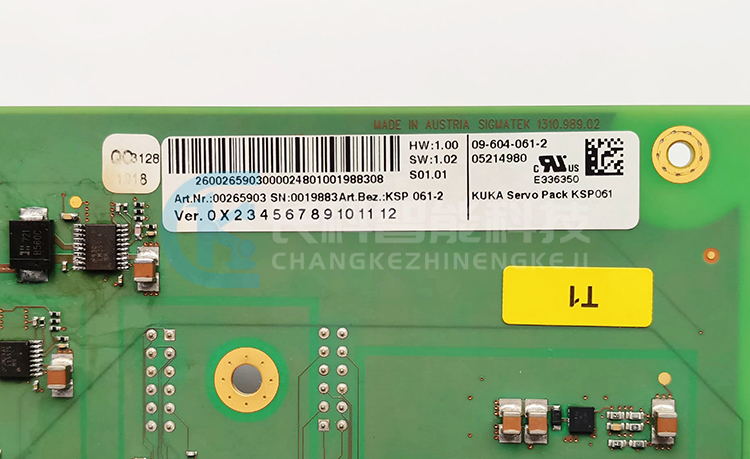 庫卡伺服驅動板KSP061-2 00-265-903 庫卡伺服驅動板KSP061-2 00-265-903